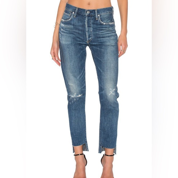 Citizens Of Humanity Denim - Citizens of Humanity Liya High Rise Classic Fit Crop 25